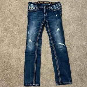 ROCK REVIVAL ADARA STRAIGHT JEANS SIZE 28